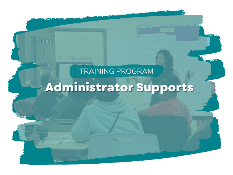 Administrator Supports training program