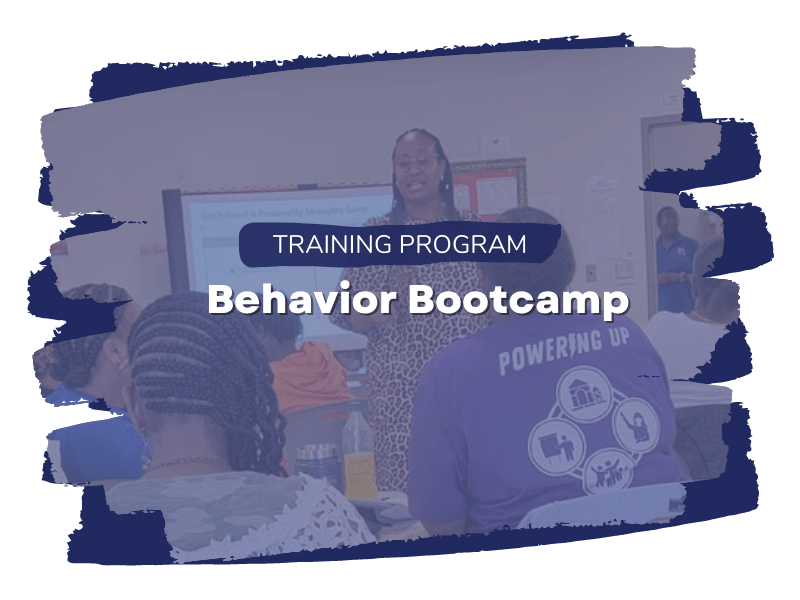Behavior Bootcamp training for Coaches