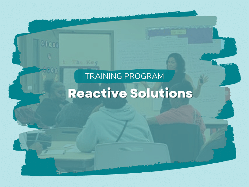 Reactive Solutions training program