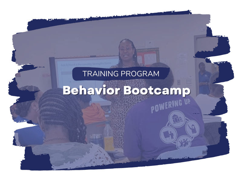 Behavior Bootcamp training program